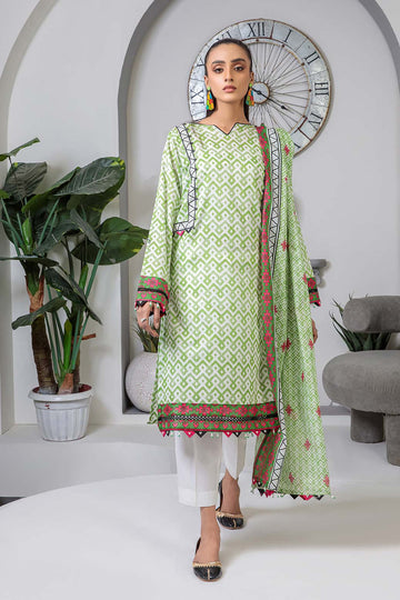Bonanza Satrangi Rst223p12 Green Eid Prints 2022 Online Shopping